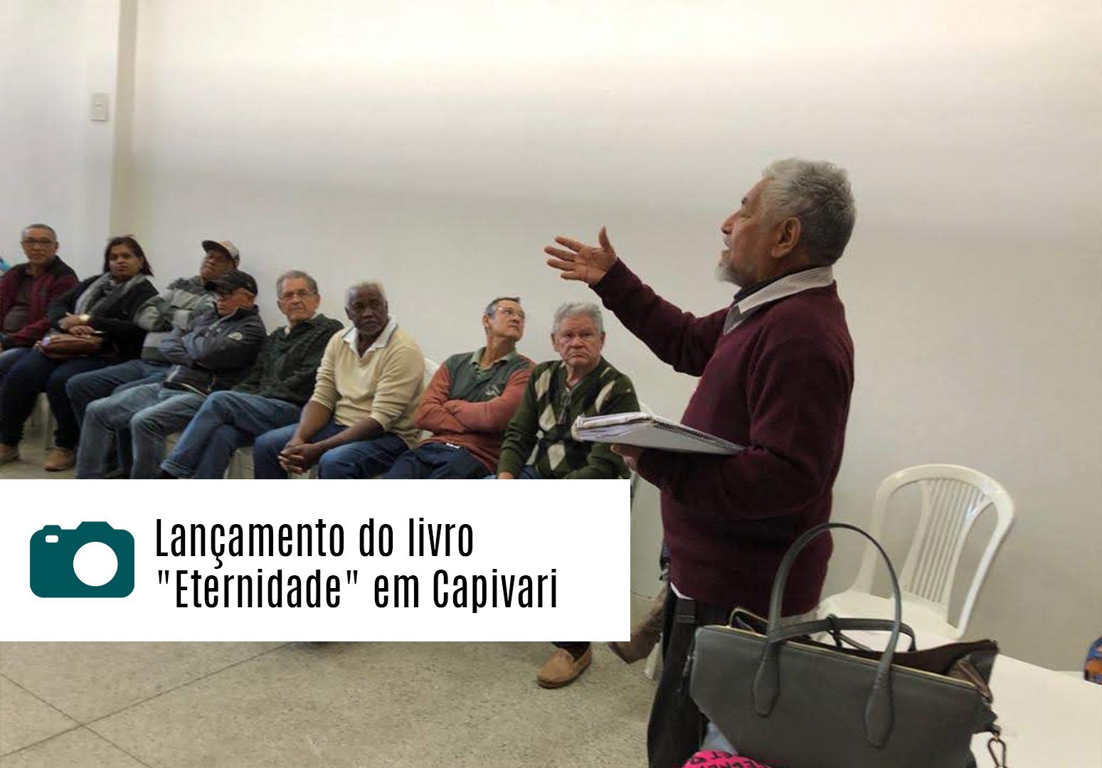 Lançamento do livro Eternidade em Capivari