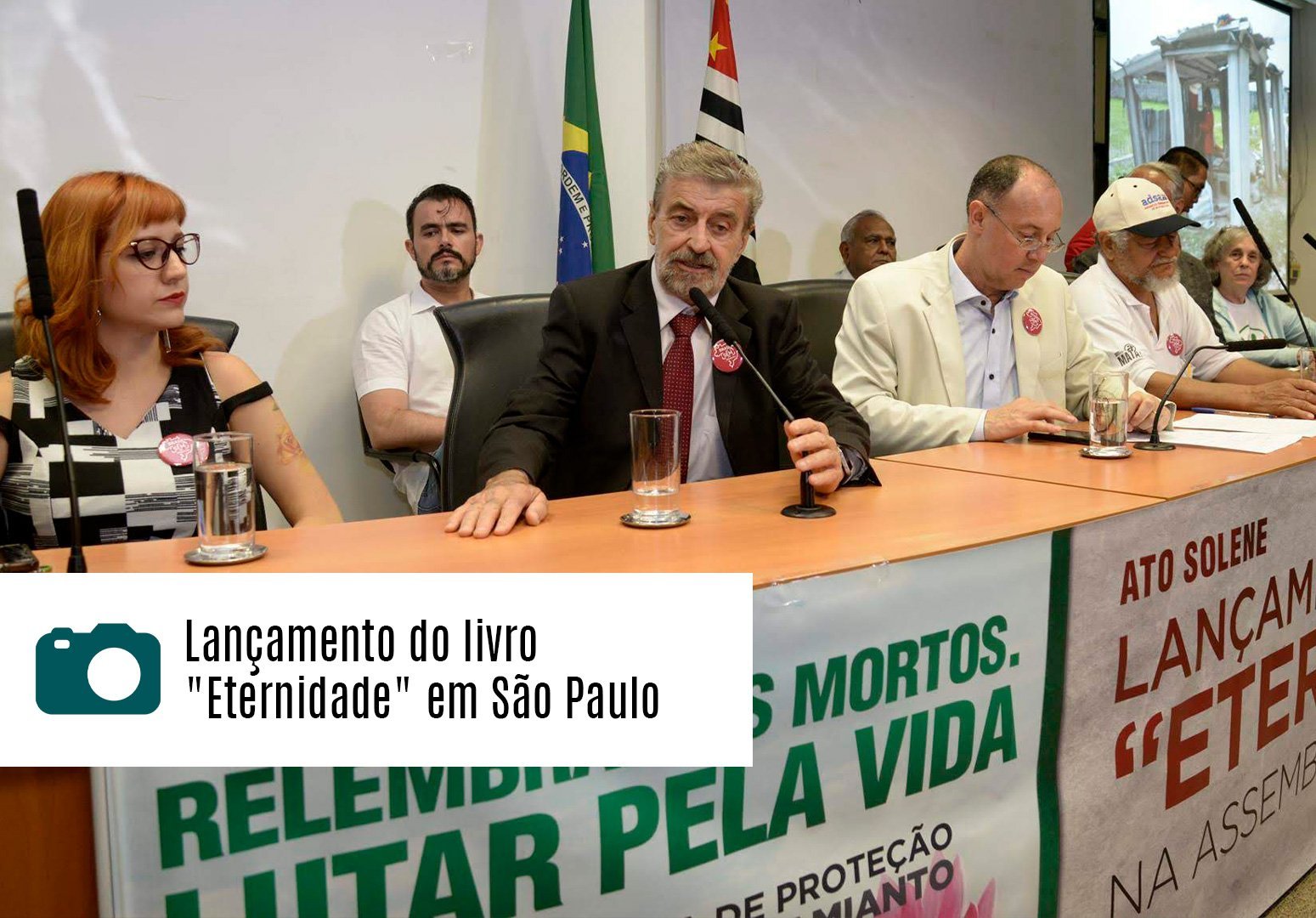 Lançamento do livro Eternidade em sp